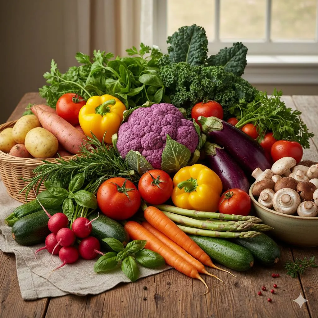 Waktu dan Tempat Terbaik Membeli Sayuran (c) Ilustrasi AI