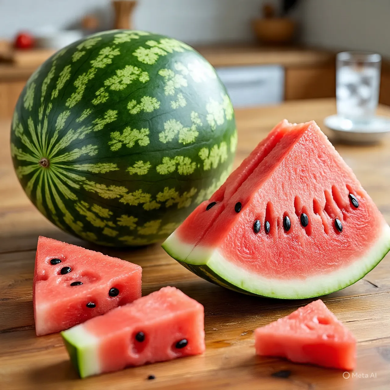 Mengenal Semangka sebagai Buah Tropis yang Menyegarkan (c) Ilustrasi AI