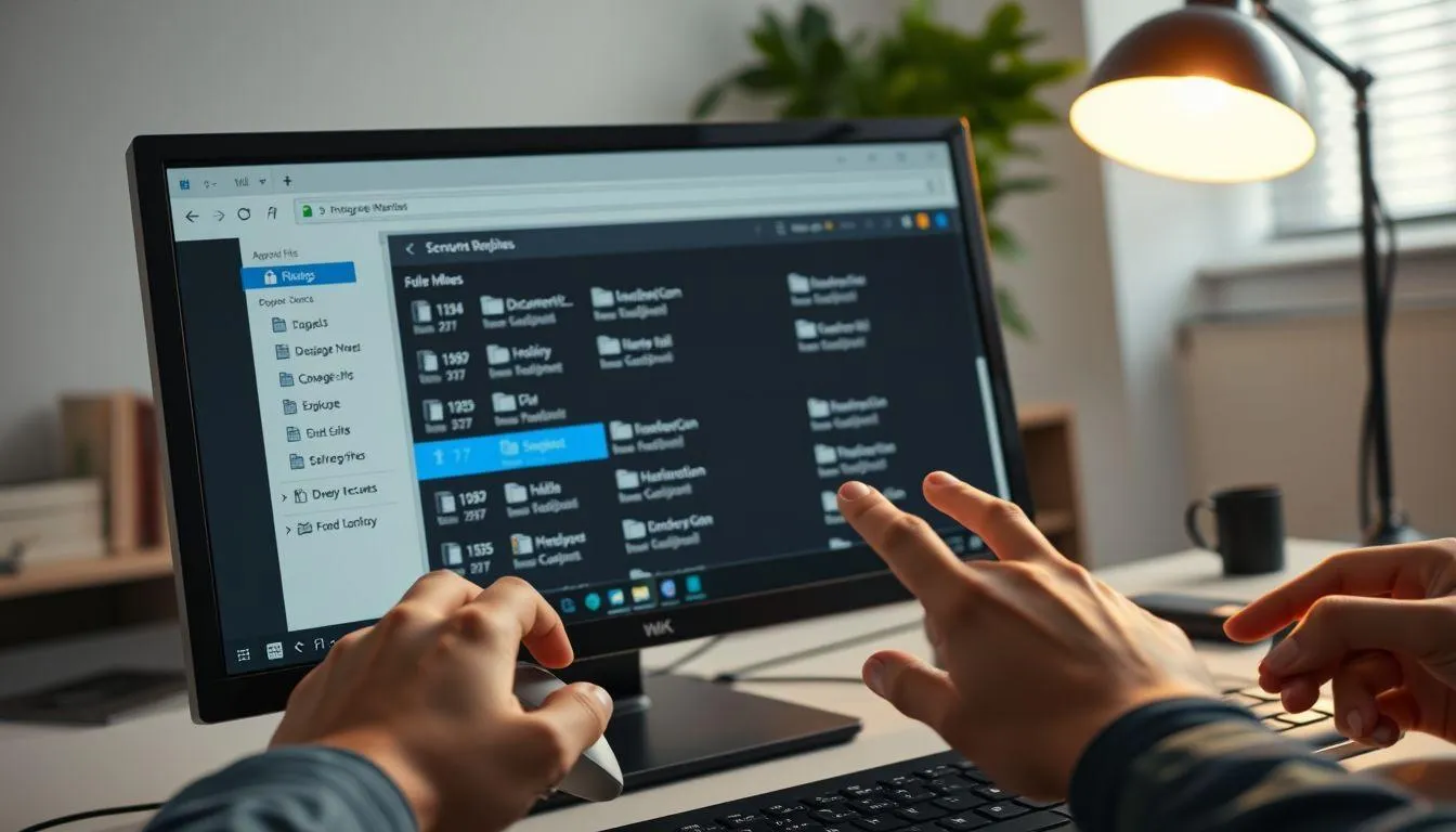 Cara Memilih File Berurutan (c) Ilustrasi AI