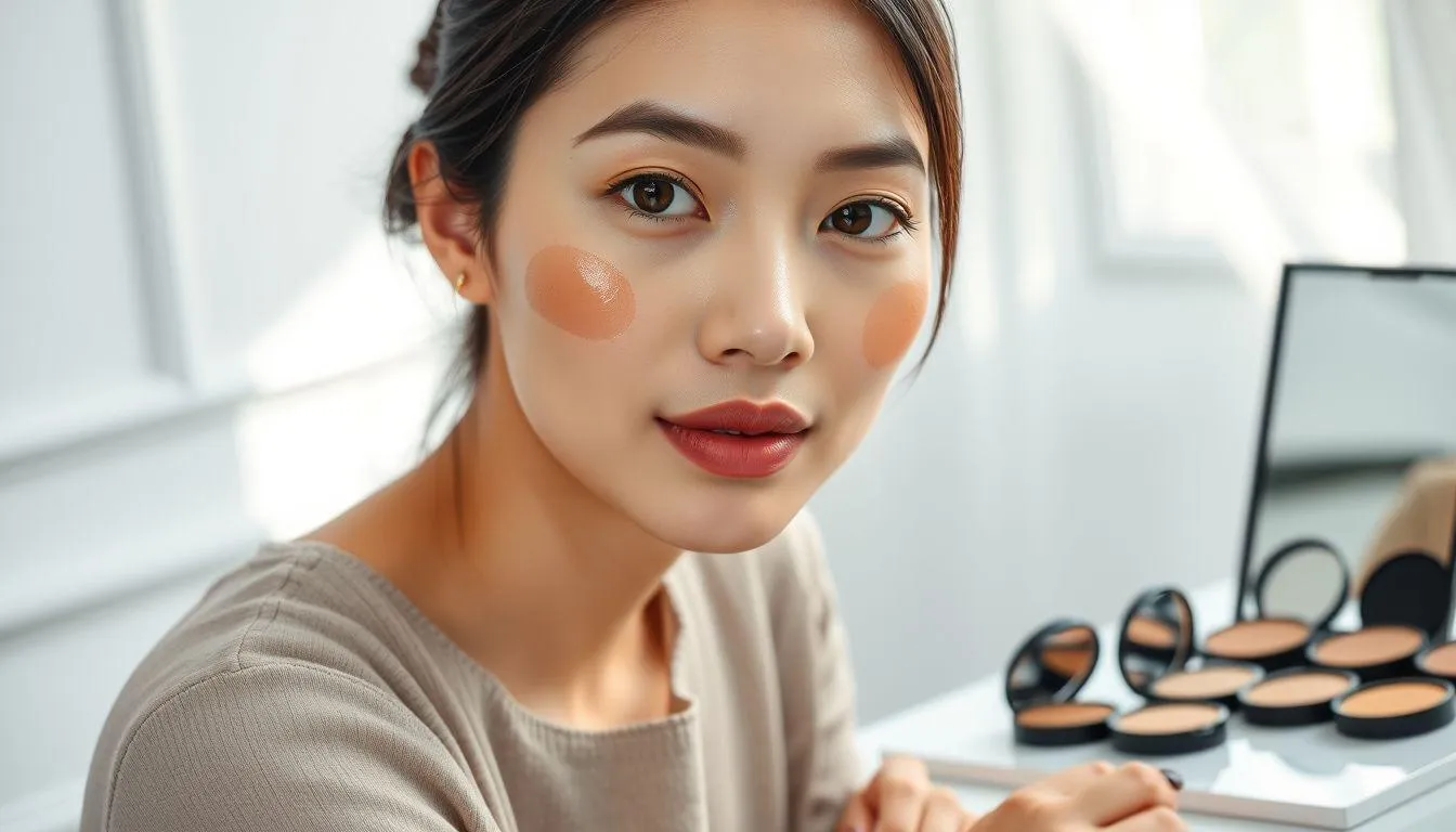 Kesalahan Umum dalam Memilih dan Menggunakan Bedak (c) Ilustrasi AI