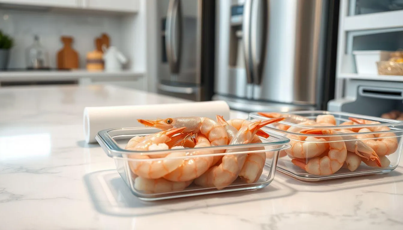 Cara Menyimpan dan Mengolah Udang Segar (c) Ilustrasi AI