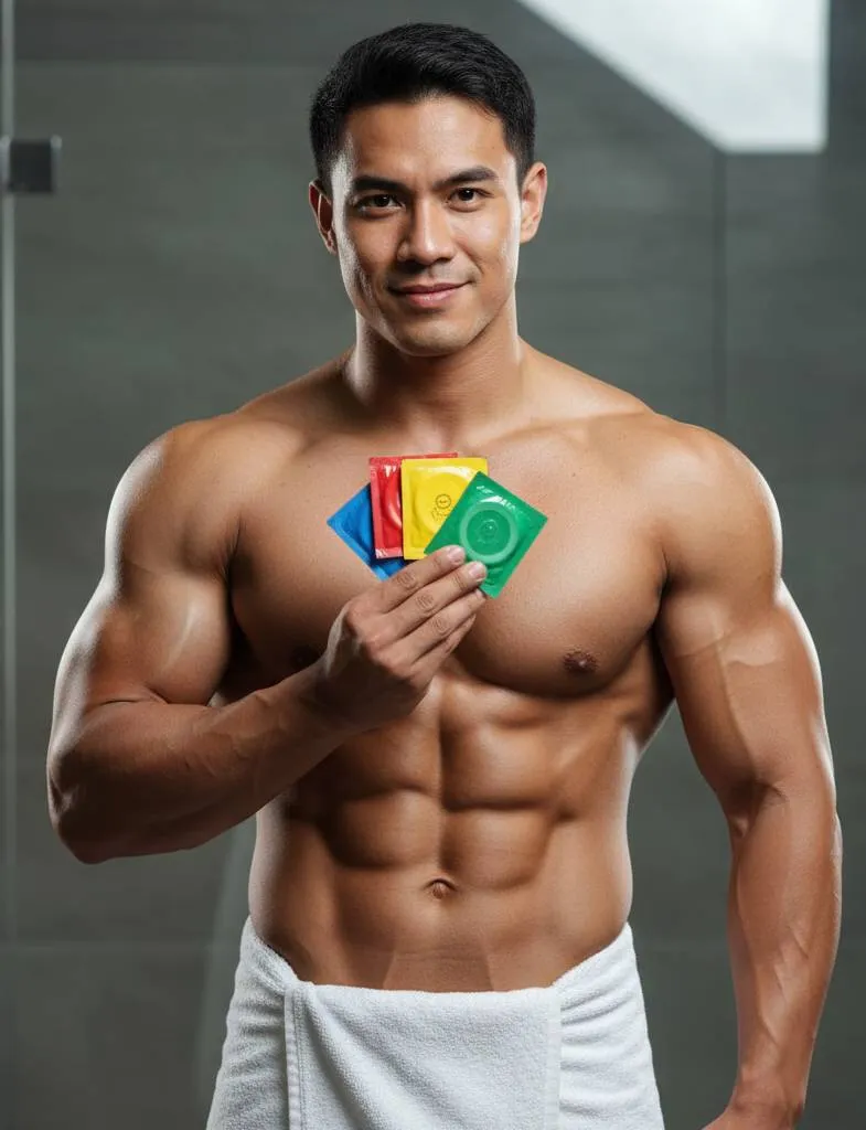 cara memakai kondom - created by AI