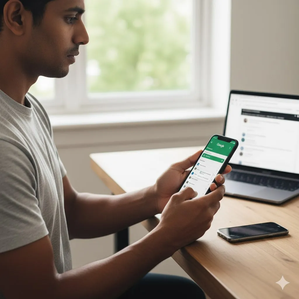 4. Cara Memindahkan Kontak Melalui Bluetooth (c) Ilustrasi AI