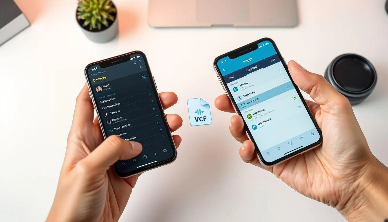 3. Cara Memindahkan Kontak Melalui File VCF (c) Ilustrasi AI