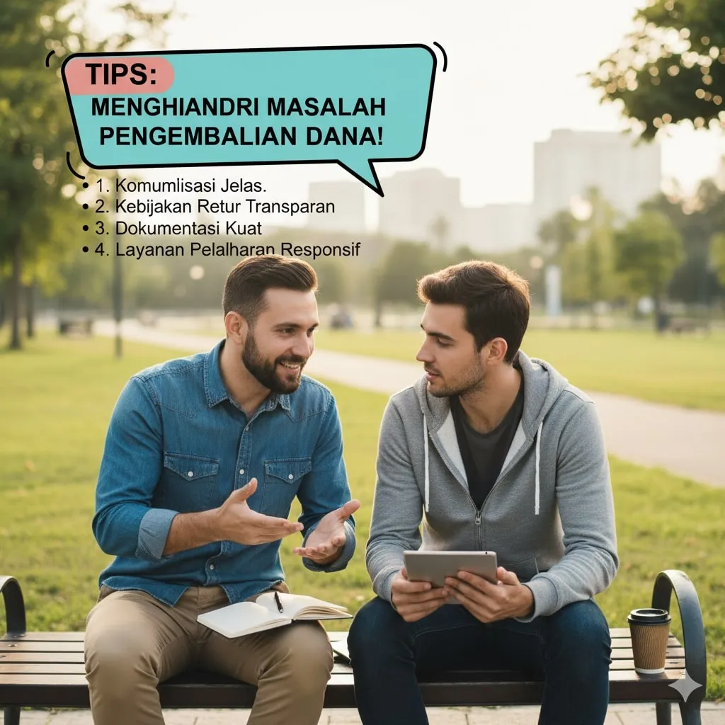 Tips Menghindari Masalah Pengembalian Dana (c) Ilustrasi AI