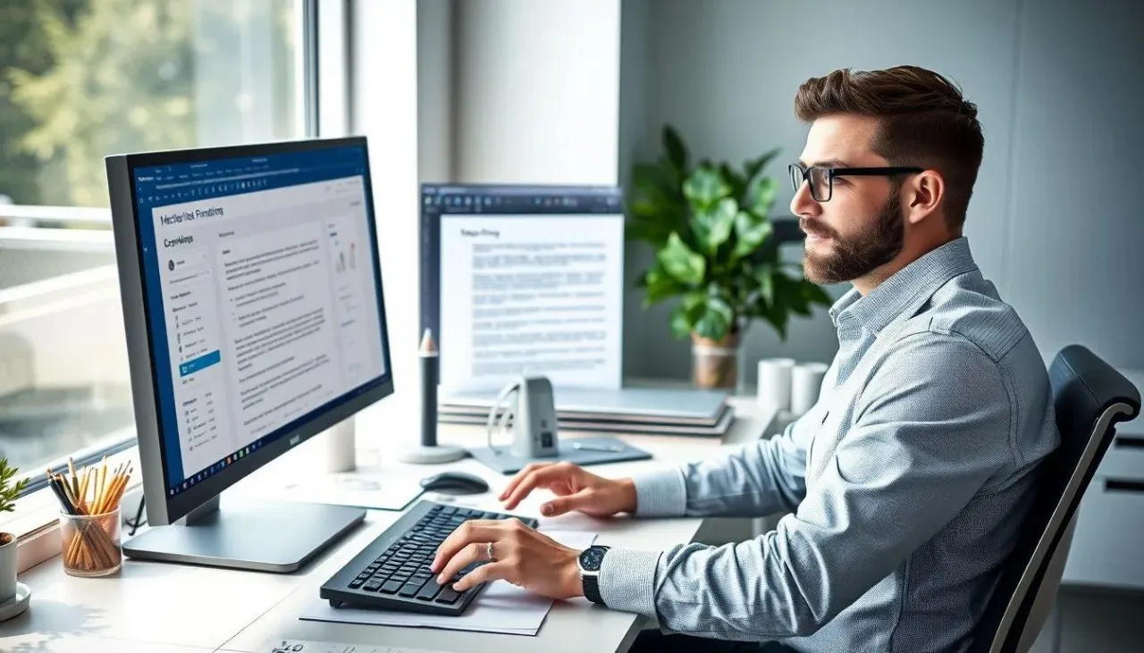 Menggunakan Fitur Open and Repair di Microsoft Office (c) Ilustrasi AI