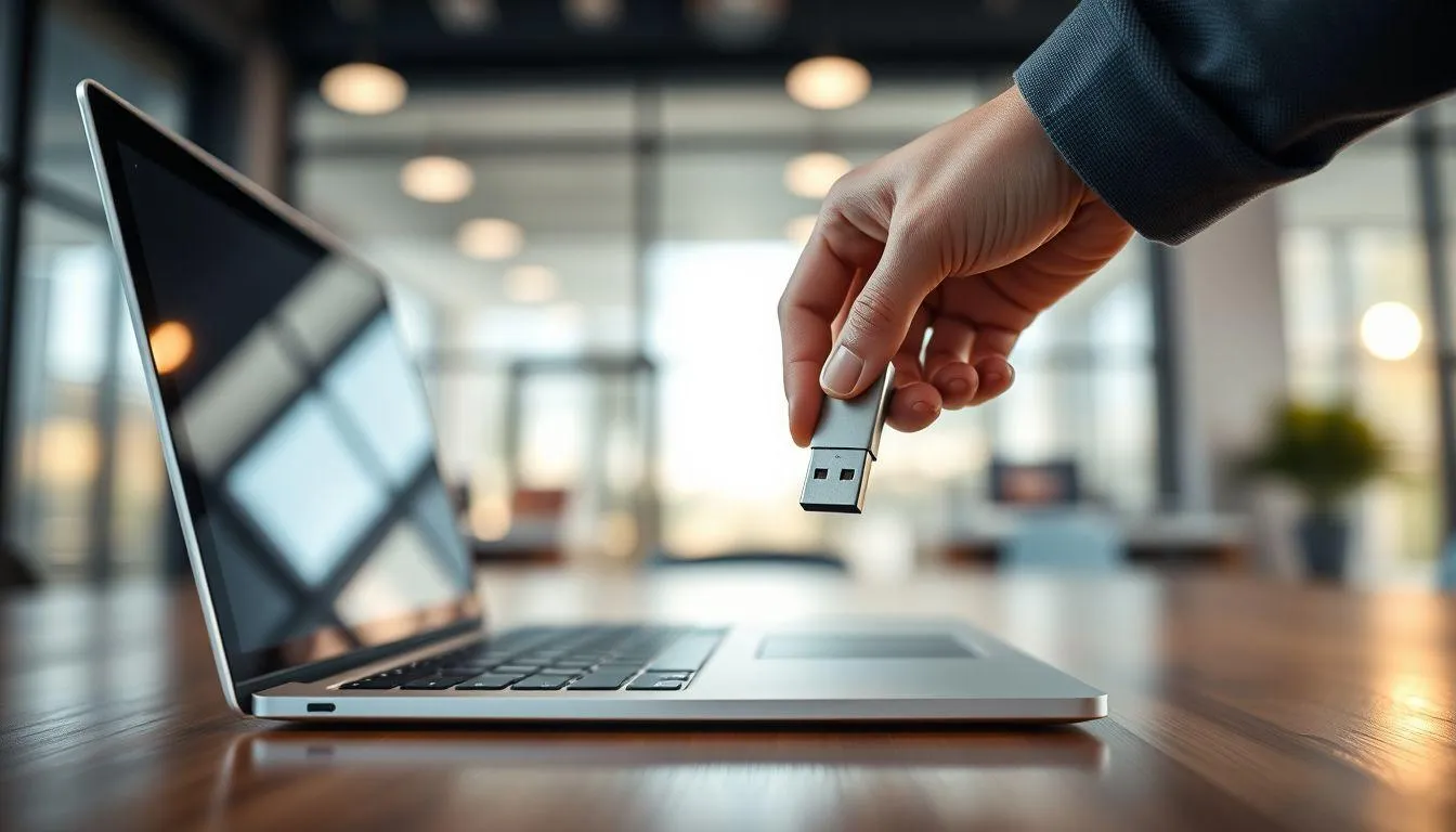 Tips Mencegah Flashdisk Tidak Terbaca (c) Ilustrasi AI