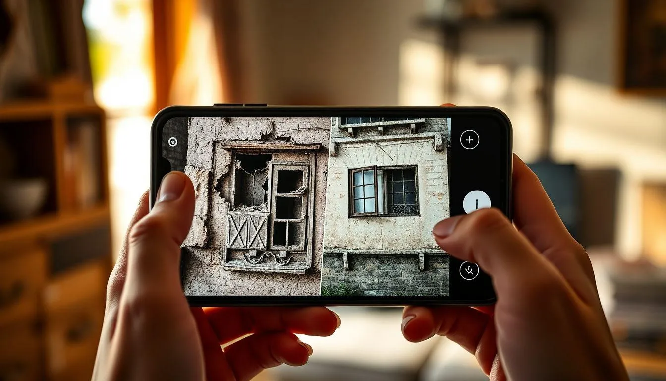 Cara Memperbaiki Foto Lama Rusak dan Berjamur Menggunakan Aplikasi Remini (c) Ilustrasi AI