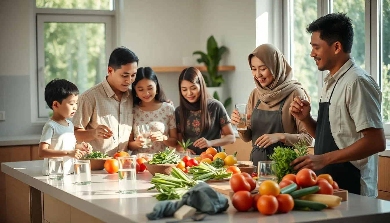 Peran Keluarga dalam Menjaga Kesehatan Ginjal (c) Ilustrasi AI