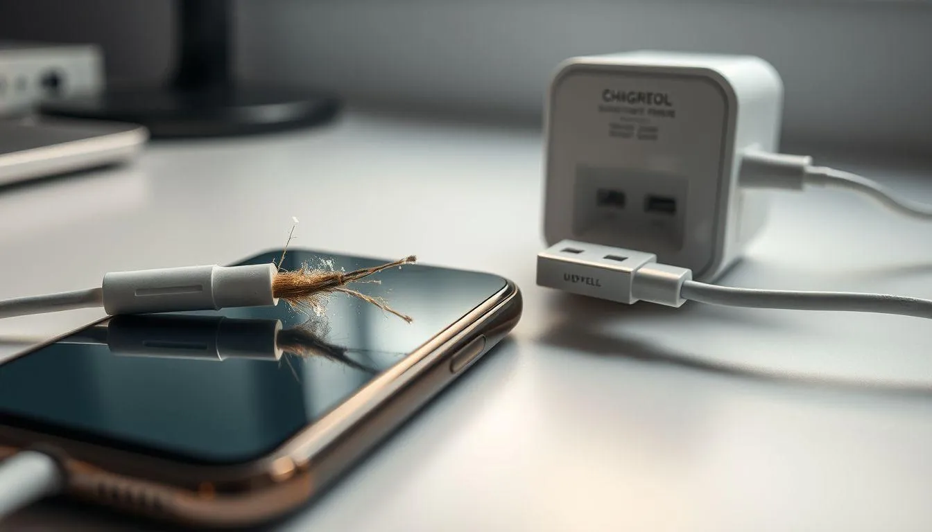 Mengganti Charger dengan yang Original (c) Ilustrasi AI