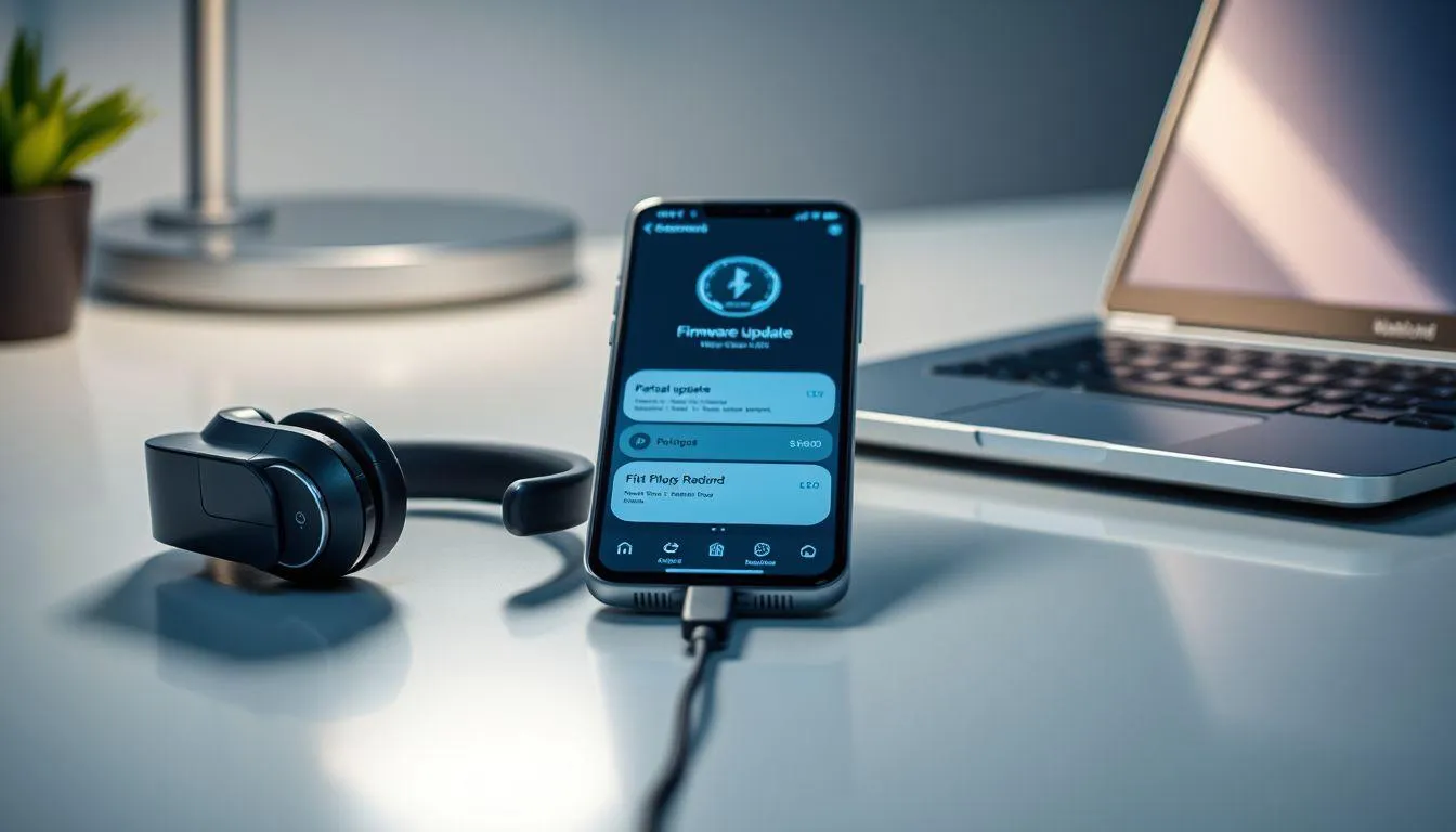 Periksa dan Update Firmware Headset (c) Ilustrasi AI