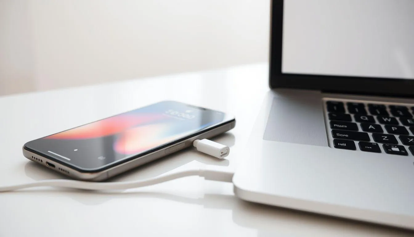 Gunakan Kabel USB untuk Charging via Komputer (c) Ilustrasi AI