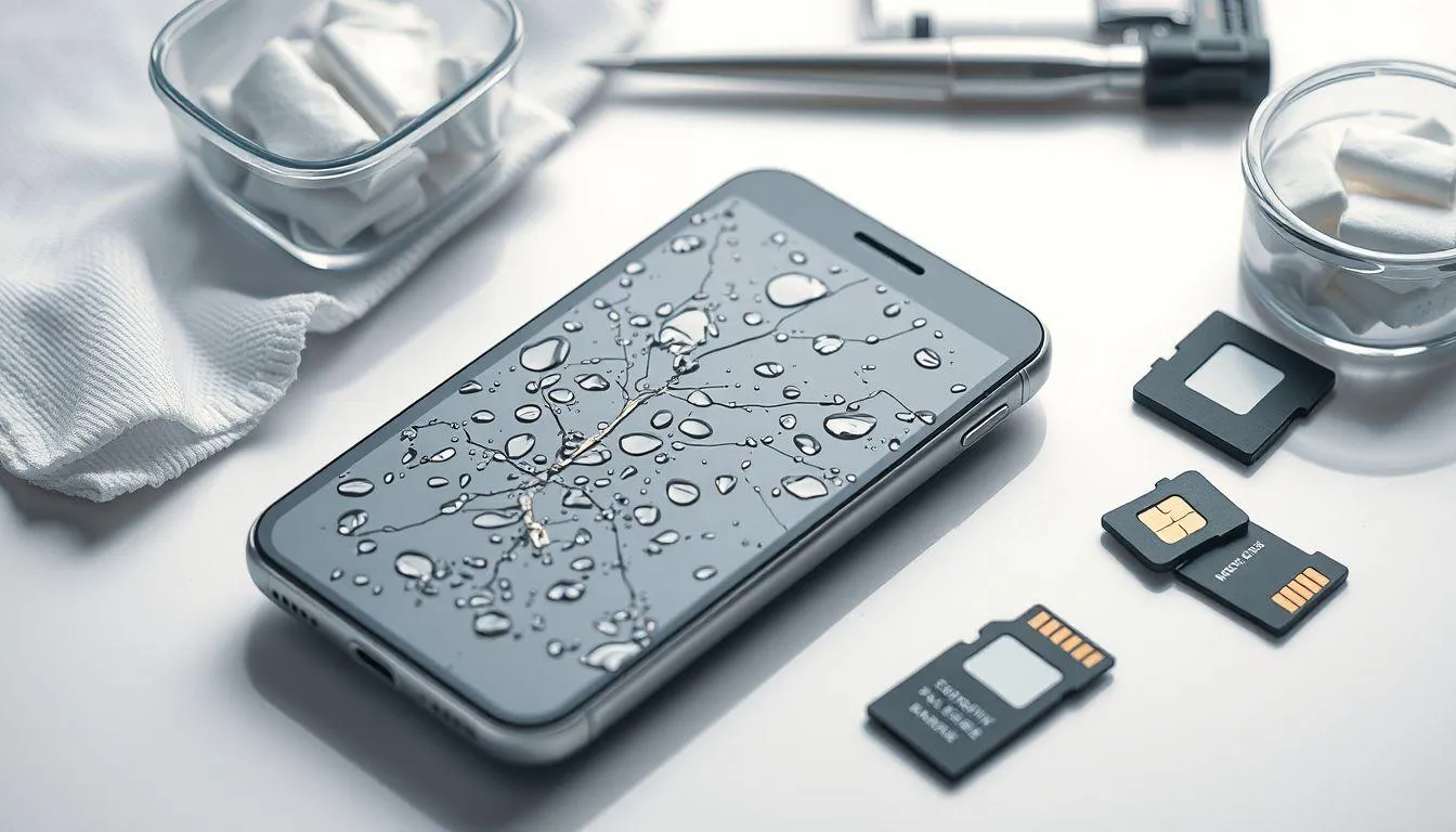 Mengeringkan HP yang Terkena Air atau Cairan (c) Ilustrasi AI