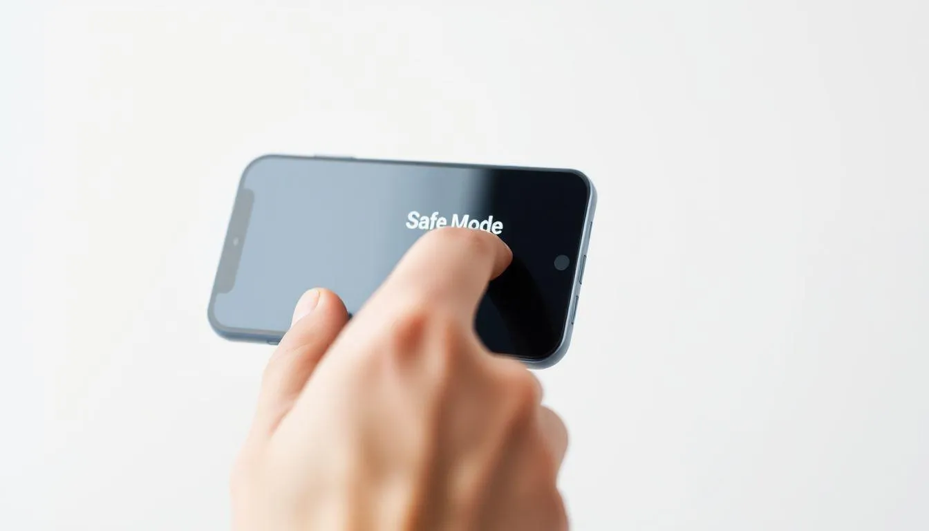 Menggunakan Mode Aman untuk Identifikasi Masalah Aplikasi (c) Ilustrasi AI