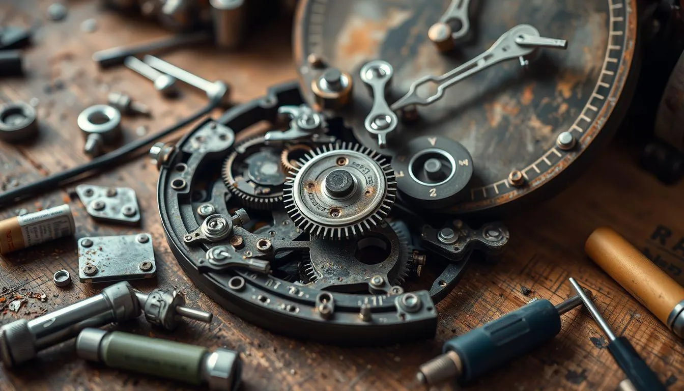 Penyebab Umum Jam Dinding Mati (c) Ilustrasi AI