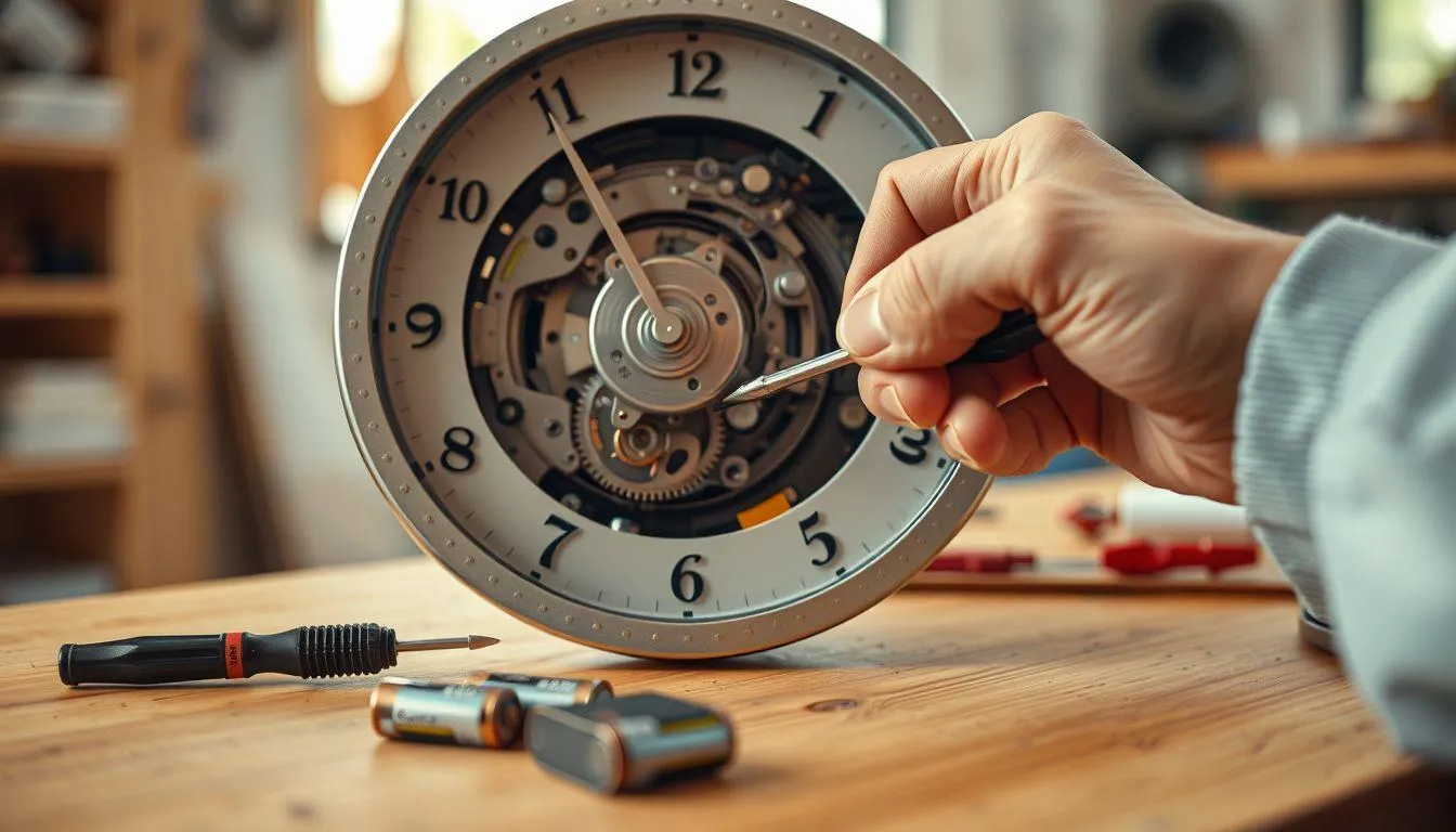 Tips Merawat Jam Dinding Agar Awet (c) Ilustrasi AI