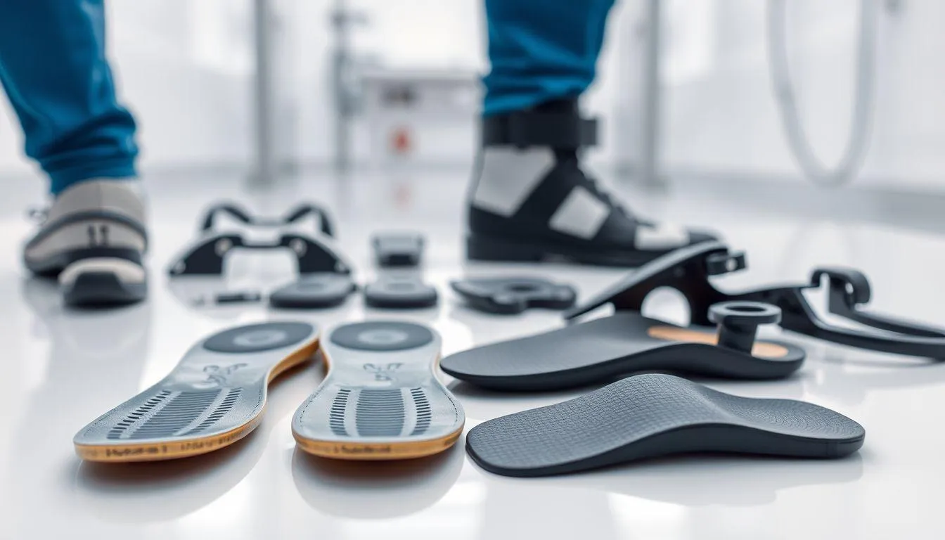 3. Cara Memperbaiki Kaki O dengan Penggunaan Alat Bantu Ortotik (c) Ilustrasi AI