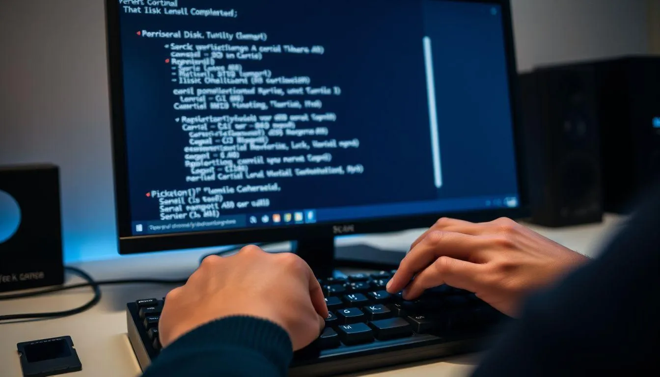 7. Menggunakan Perintah DiskPart (c) Ilustrasi AI