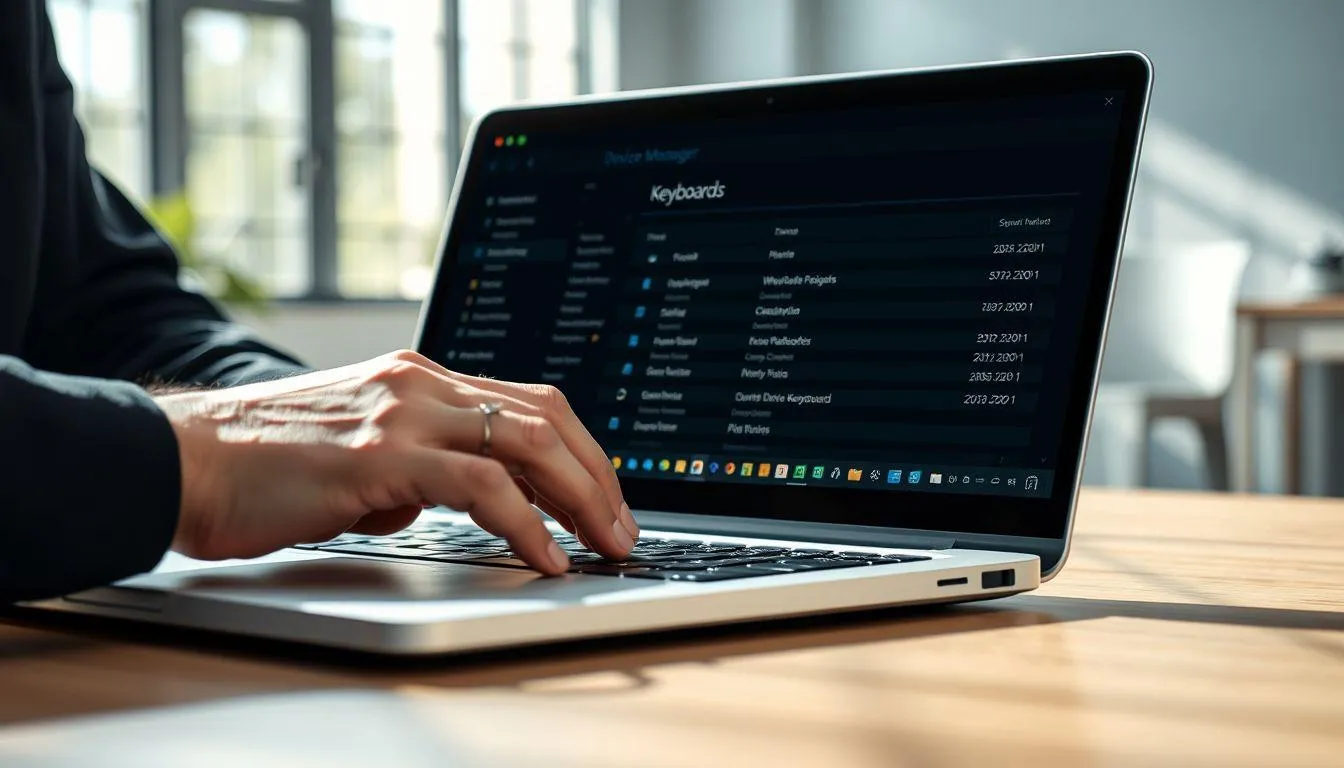 3. Update Driver Keyboard untuk Mengatasi Masalah Kompatibilitas (c) Ilustrasi AI