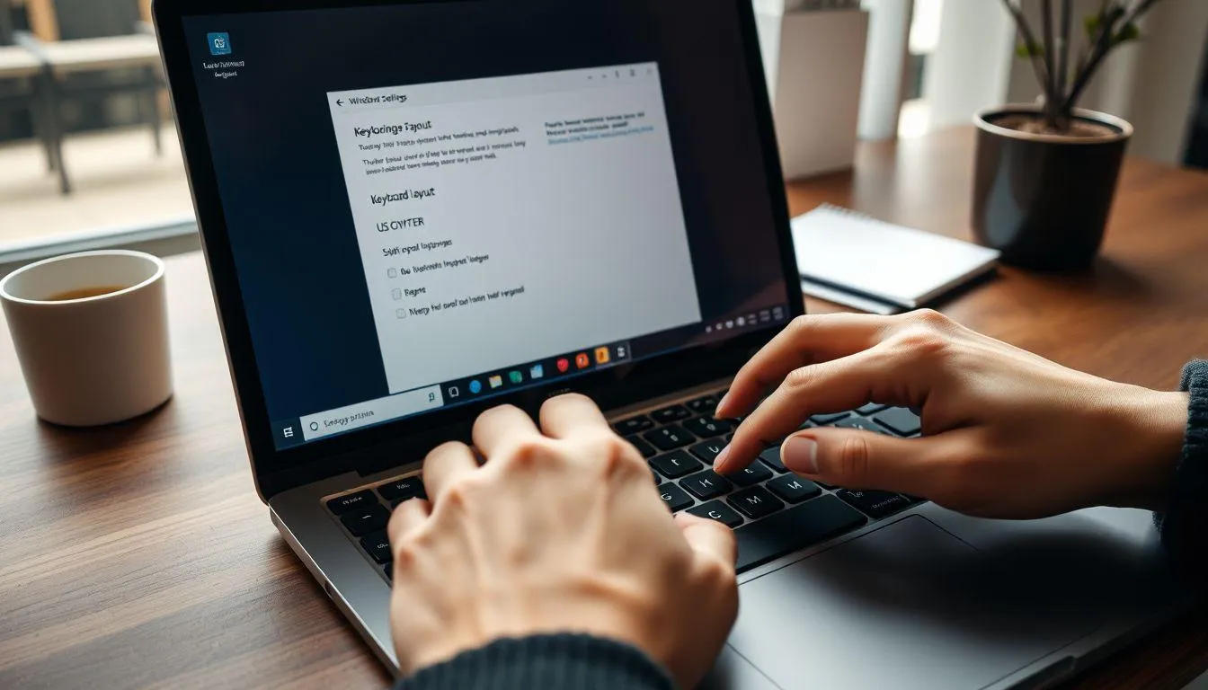 Periksa Pengaturan Layout Keyboard (c) Ilustrasi AI