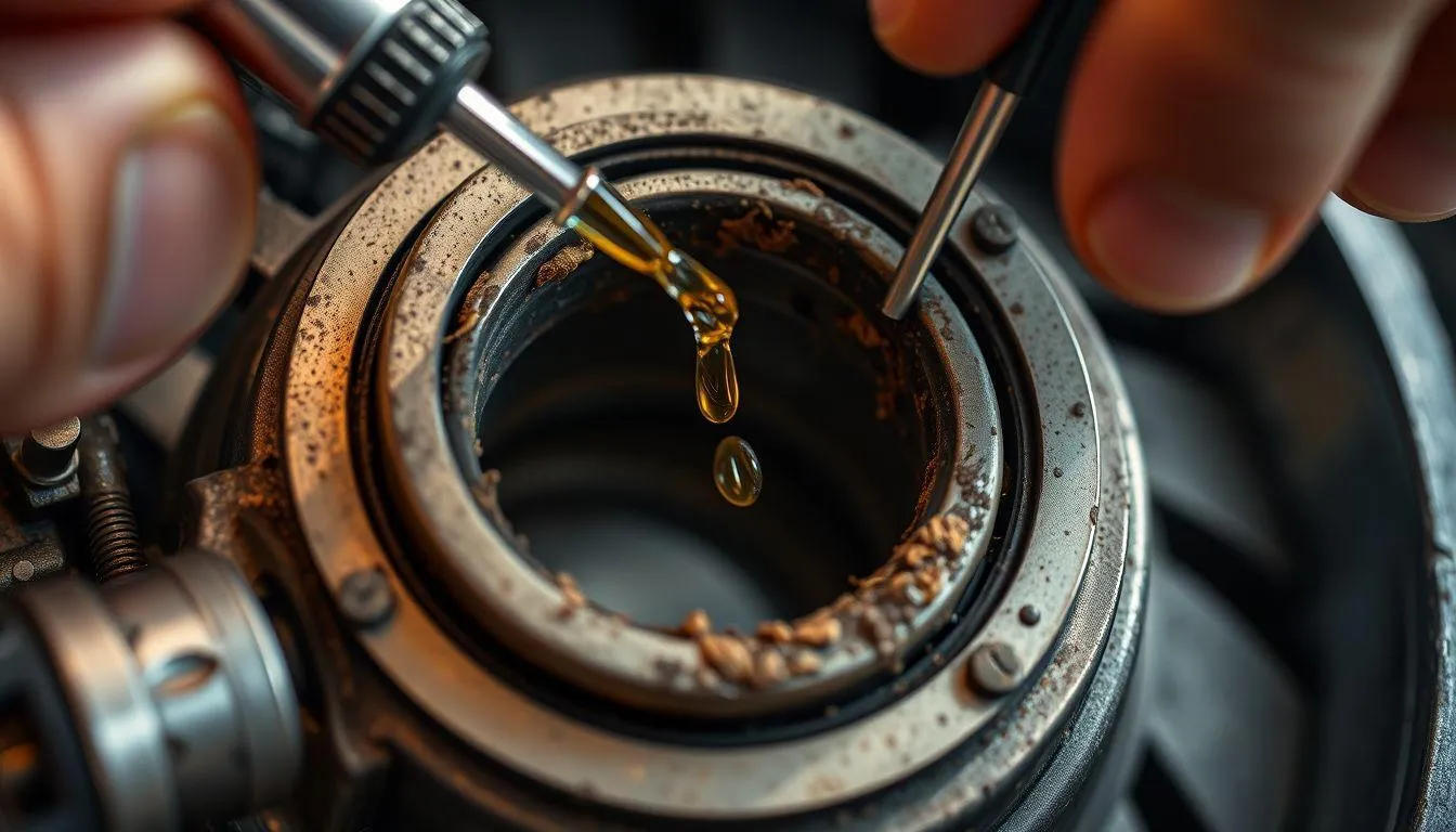 4. Periksa dan Lumasi Bearing atau Bushing (c) Ilustrasi AI