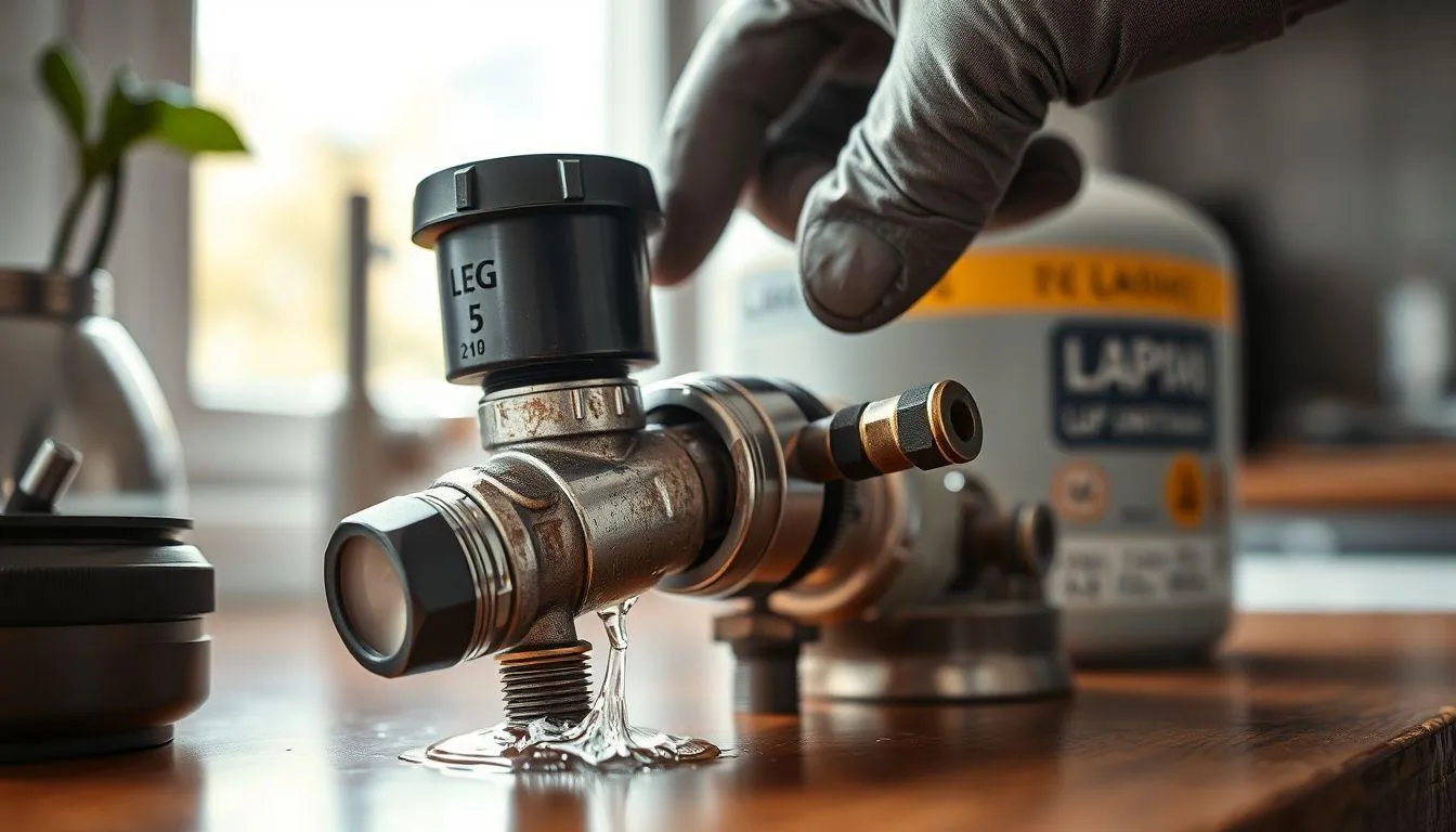 3. Memeriksa dan Memperbaiki Regulator Gas (c) Ilustrasi AI