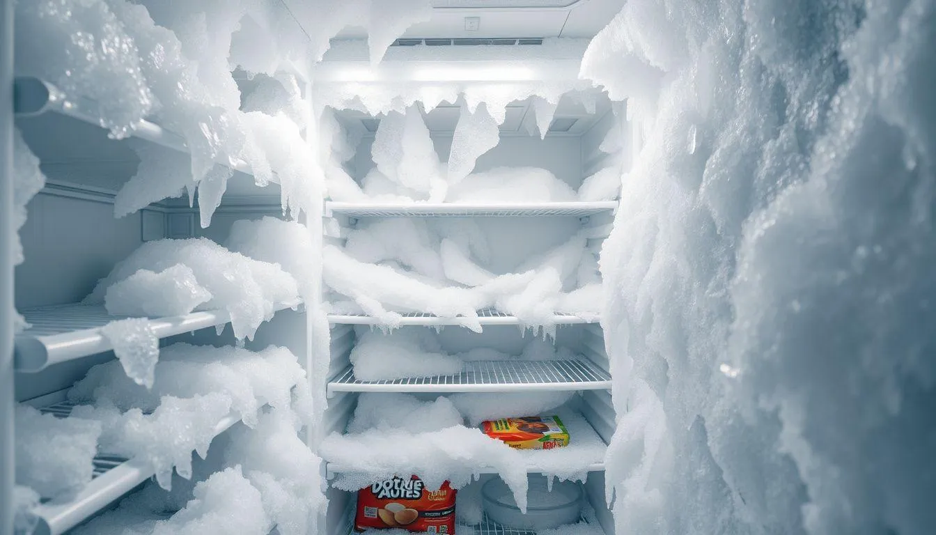 Dampak Negatif Bunga Es yang Menumpuk (c) Ilustrasi AI