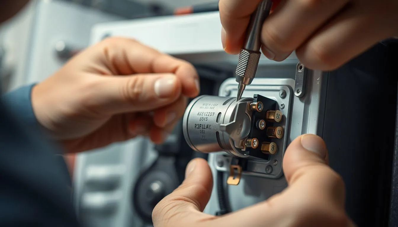 6. Memeriksa dan Mengganti Relay (c) Ilustrasi AI