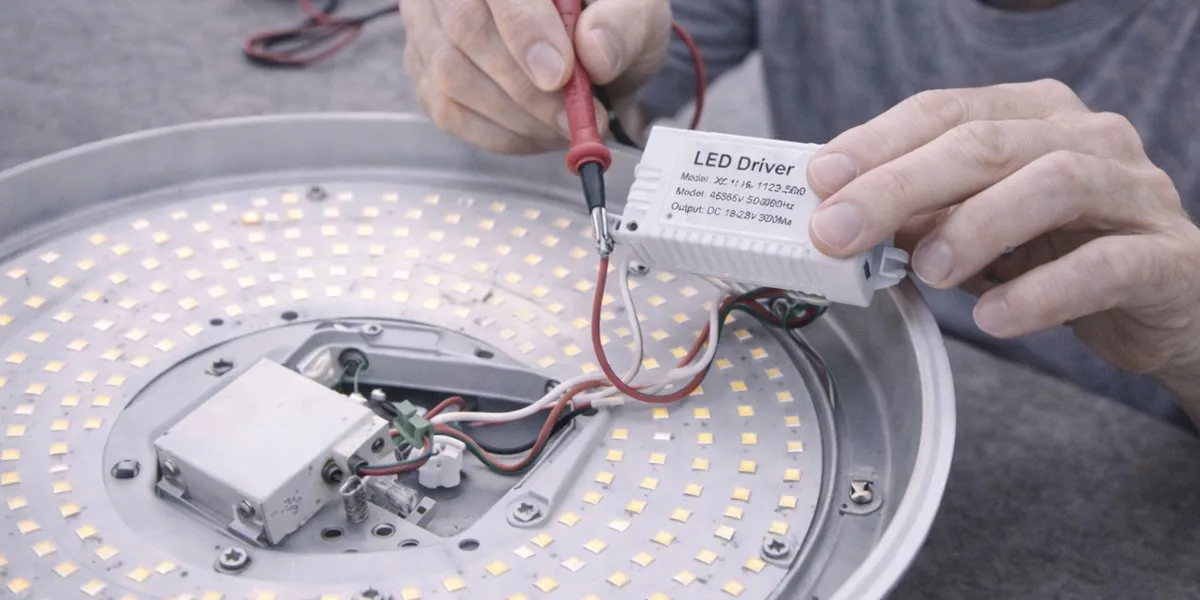 5. Cara Memperbaiki Lampu LED yang Redup  (c) Ilustrasi AI