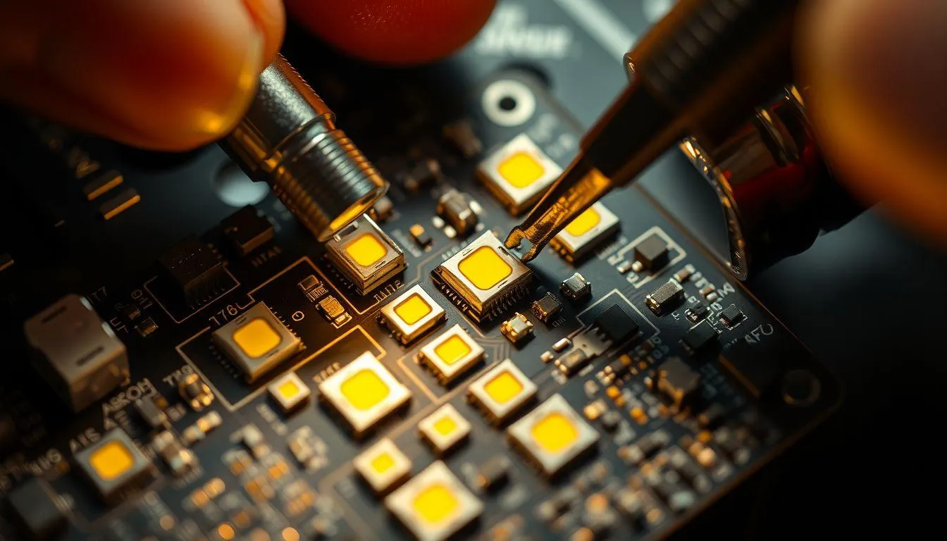 6. Cara Memperbaiki Lampu LED yang Mati Sebagian (c) Ilustrasi AI