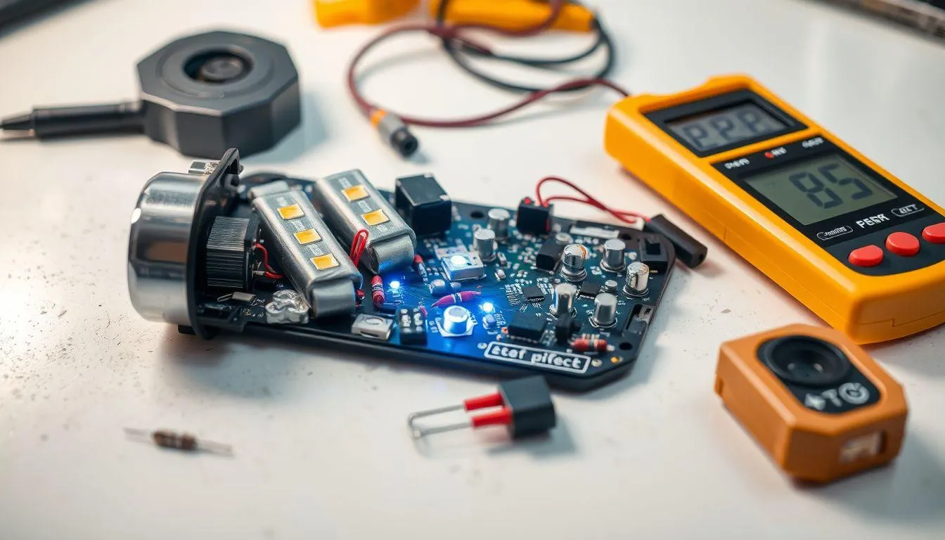 8. Cara Memperbaiki Lampu LED Darurat yang Mati (c) Ilustrasi AI