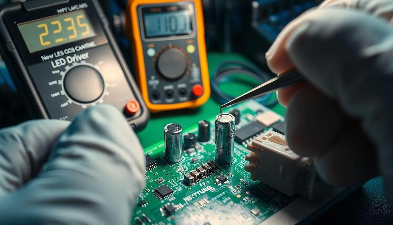 6. Mengatasi Masalah Kapasitor yang Rusak (c) Ilustrasi AI