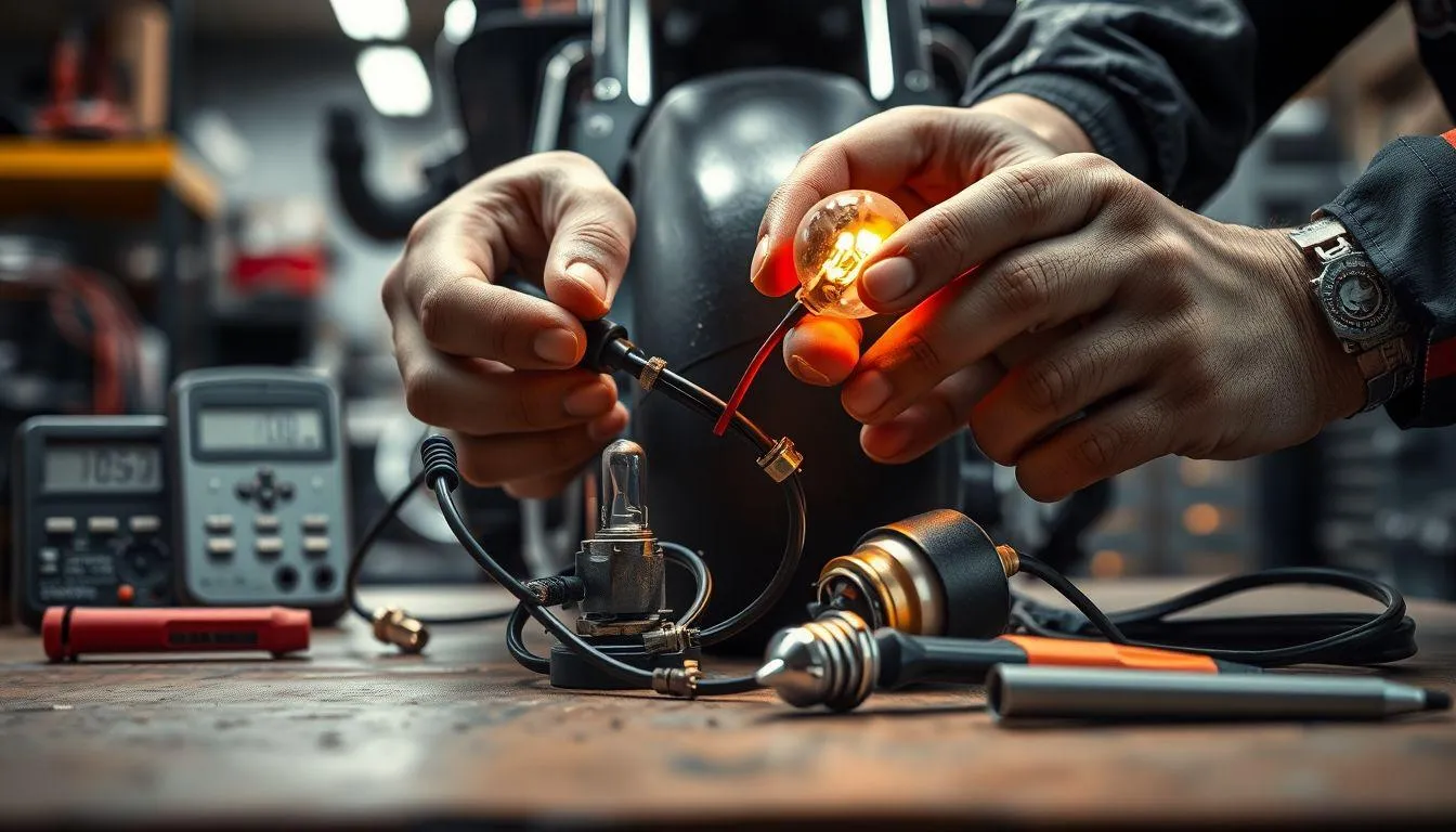 Penyebab Umum Lampu Sein Motor Mati Total (c) Ilustrasi AI