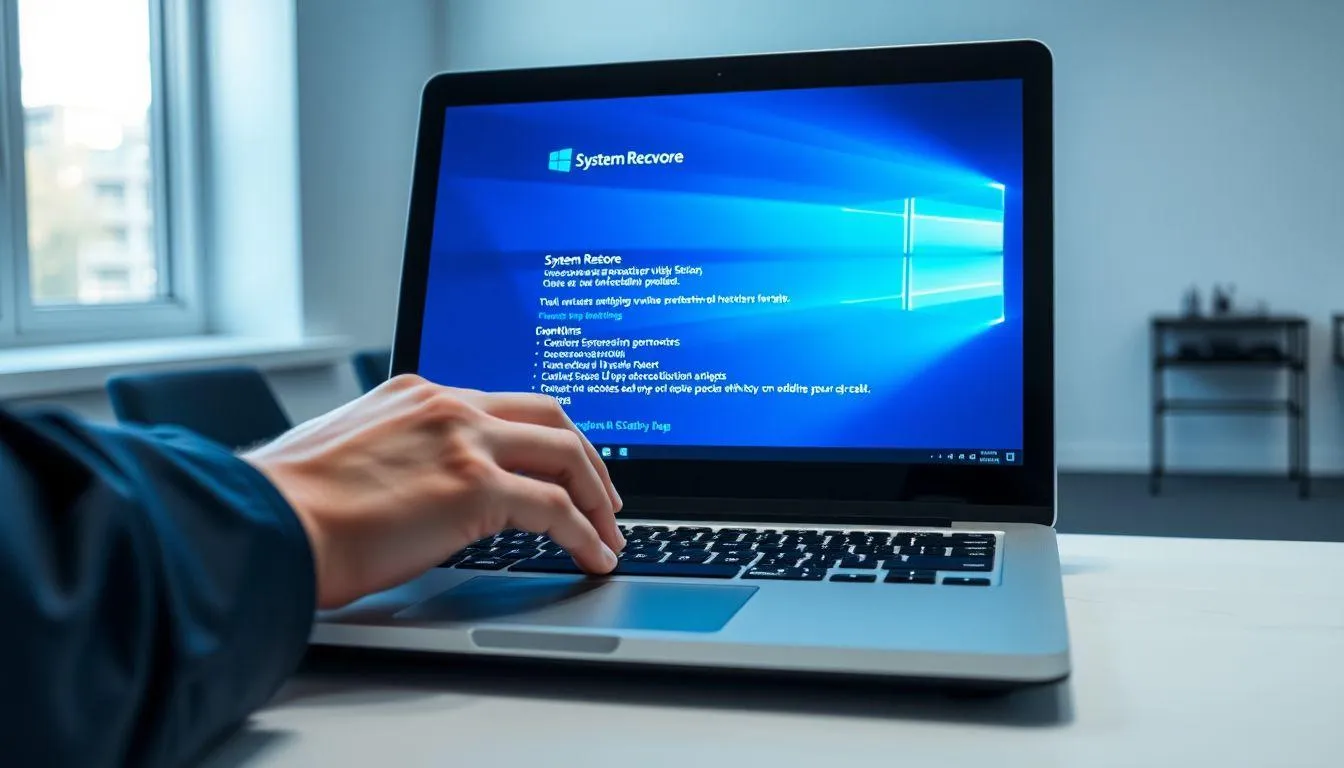 8. Melakukan System Restore (c) Ilustrasi AI