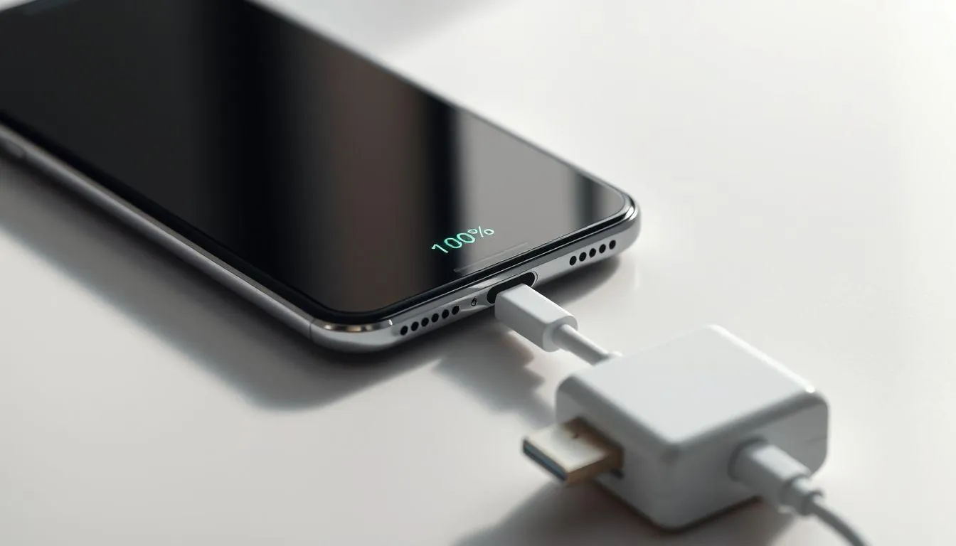 6. Isi Daya Baterai Hingga Penuh (c) Ilustrasi AI