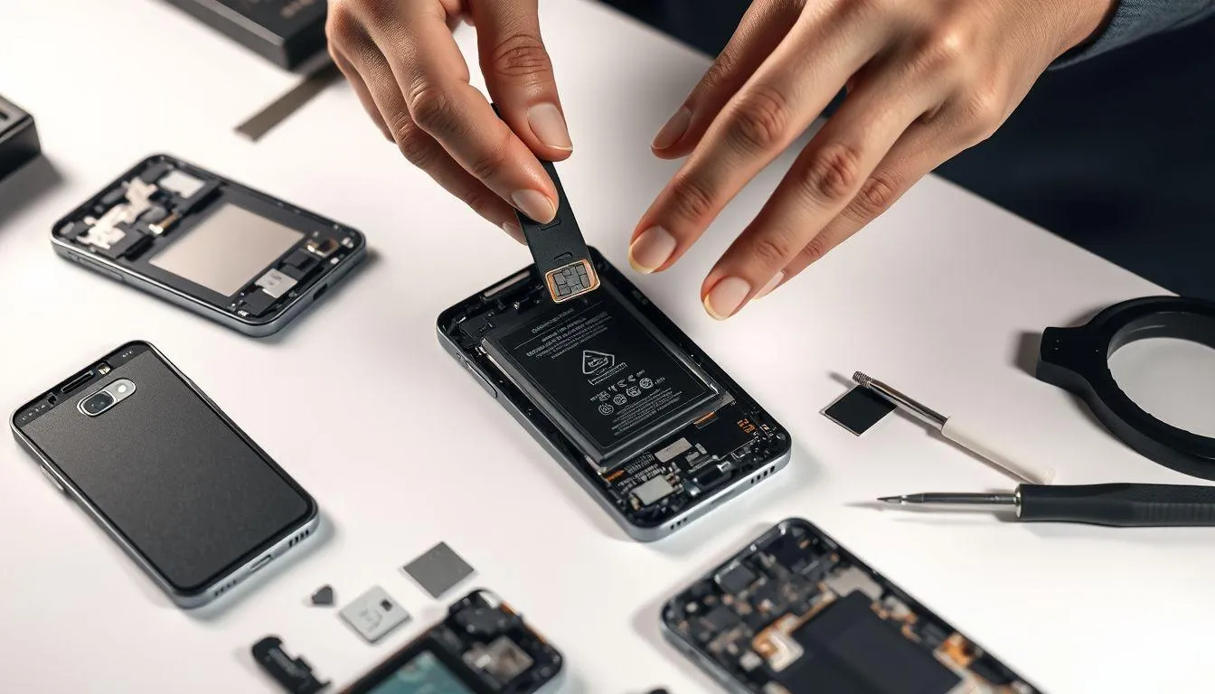 7. Lepas dan Pasang Kembali Baterai (c) Ilustrasi AI