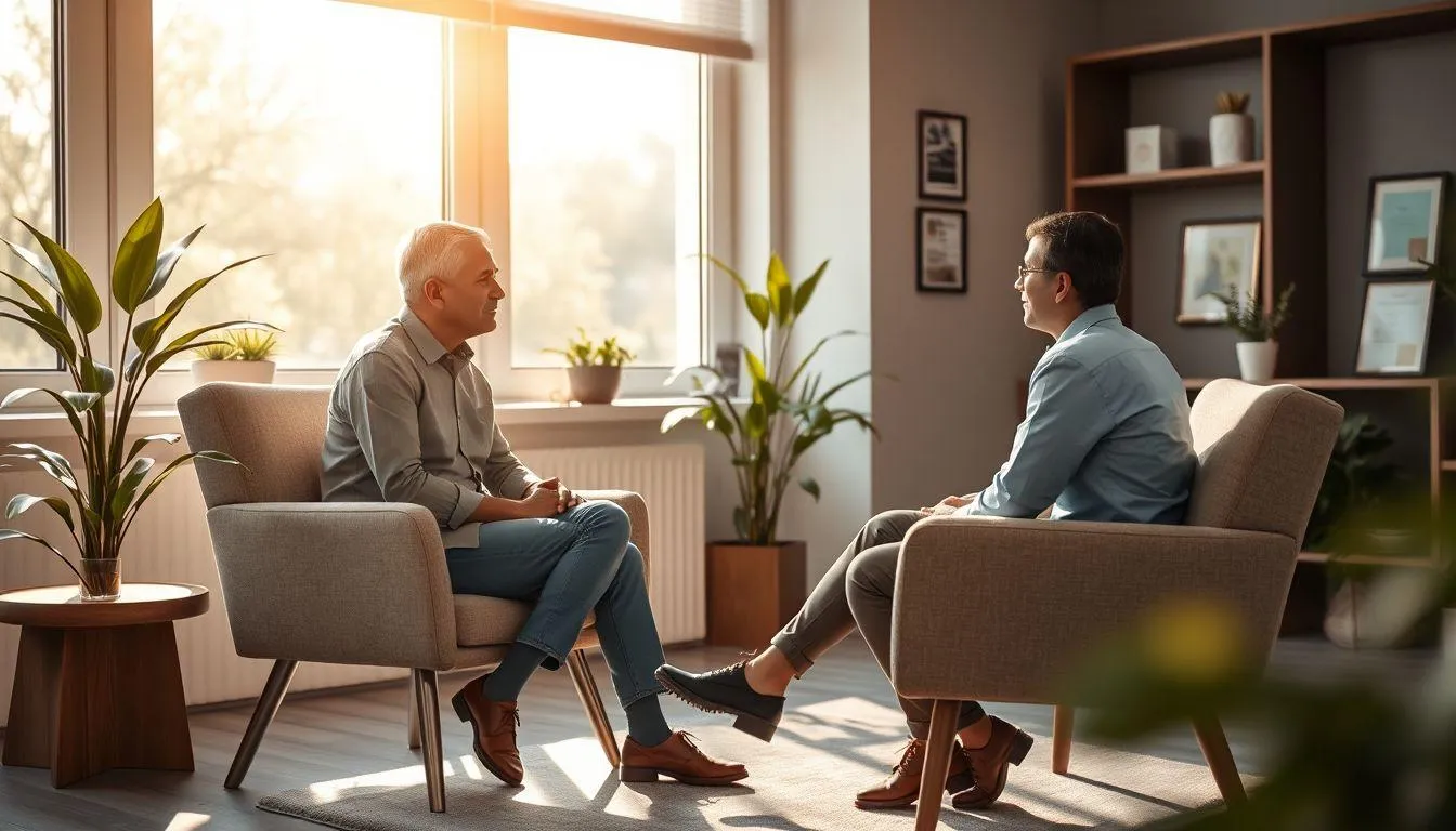 2. Konsultasi dengan Profesional Kesehatan Mental (c) Ilustrasi AI