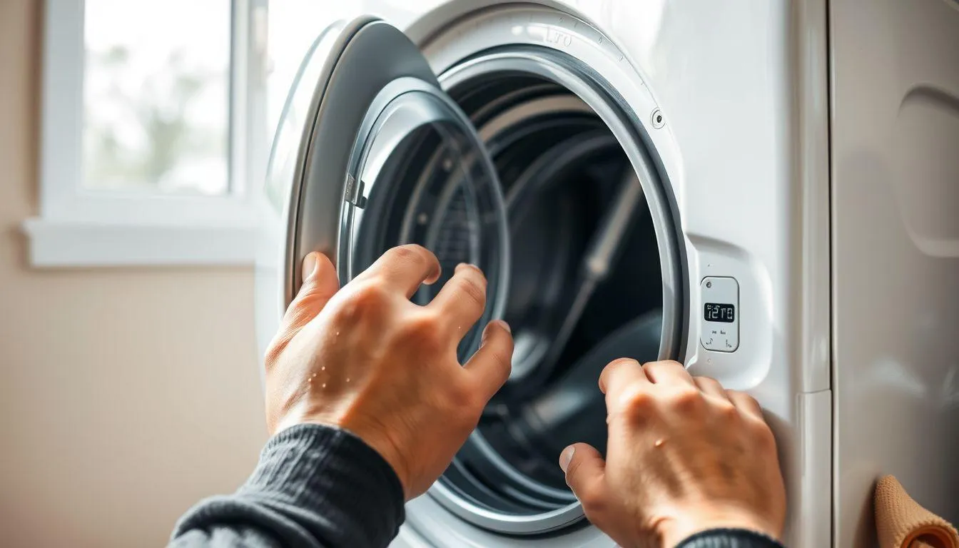 Tips Mencegah Mesin Cuci Bocor (c) Ilustrasi AI
