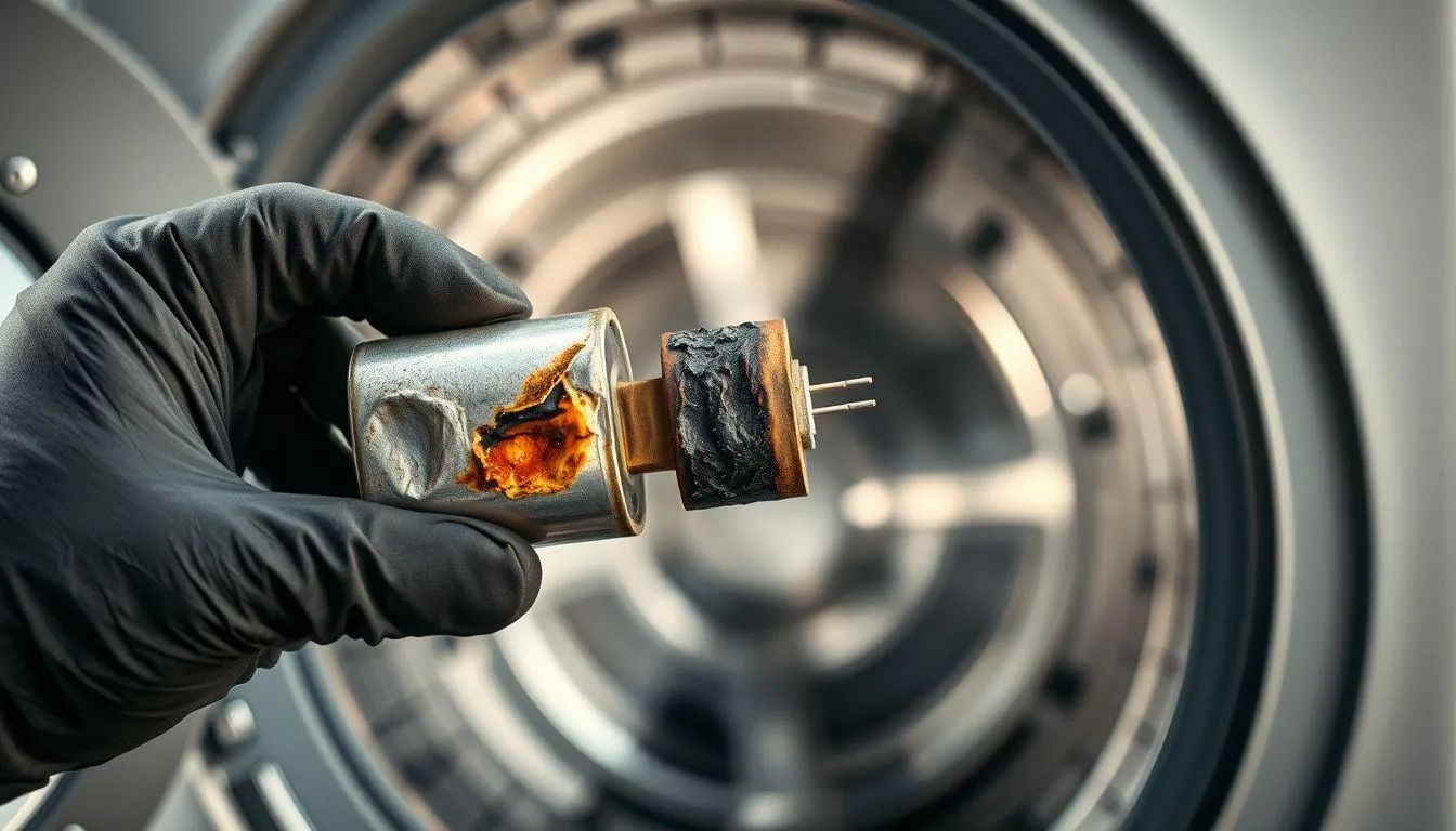 2. Cara Memperbaiki Mesin Cuci Pengering dengan Mengganti Kapasitor (c) Ilustrasi AI