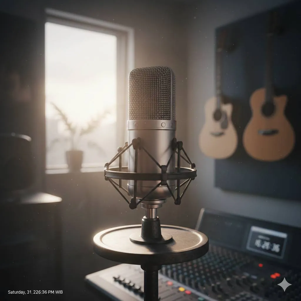 1. Cara Memperbaiki Mic Tidak Ada Suara dengan Membersihkan Lubang Mikrofon (c) Ilustrasi AI