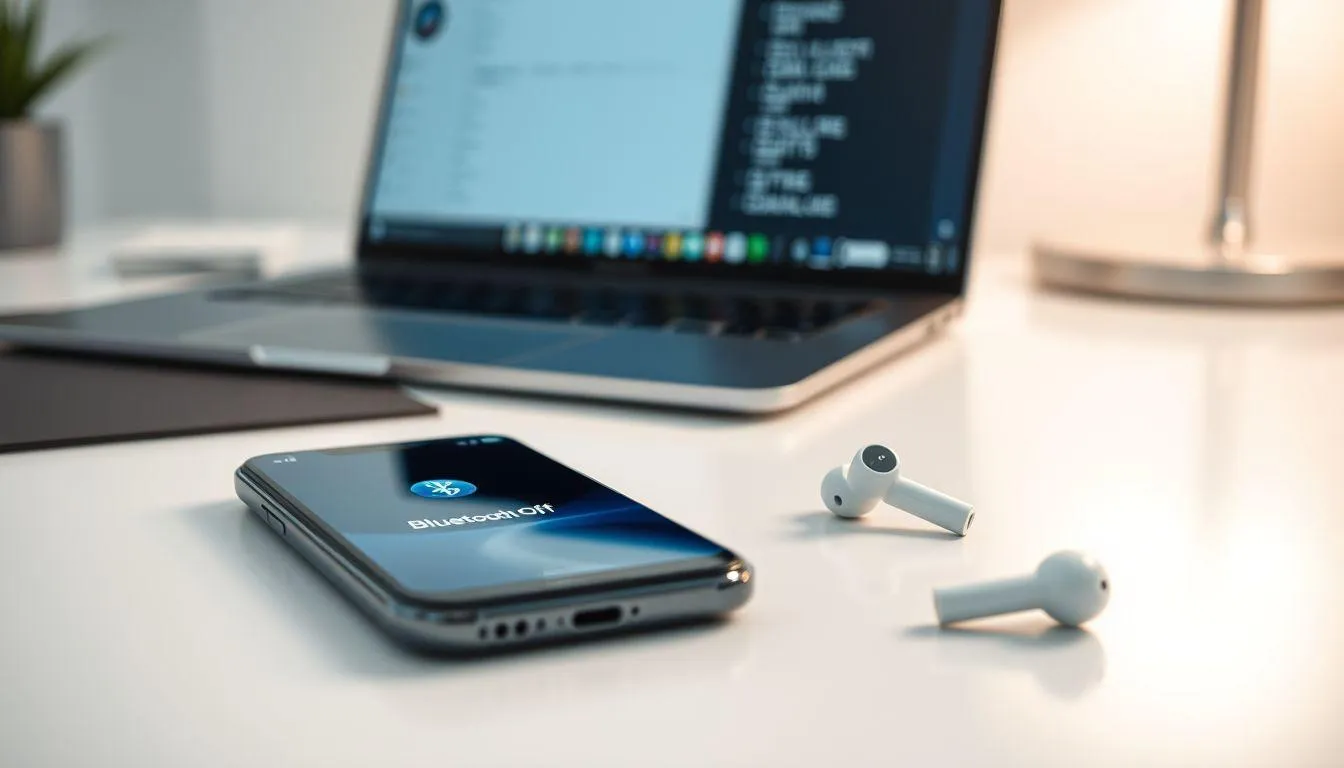 4. Cara Memperbaiki Mic Tidak Ada Suara dengan Menonaktifkan Bluetooth (c) Ilustrasi AI