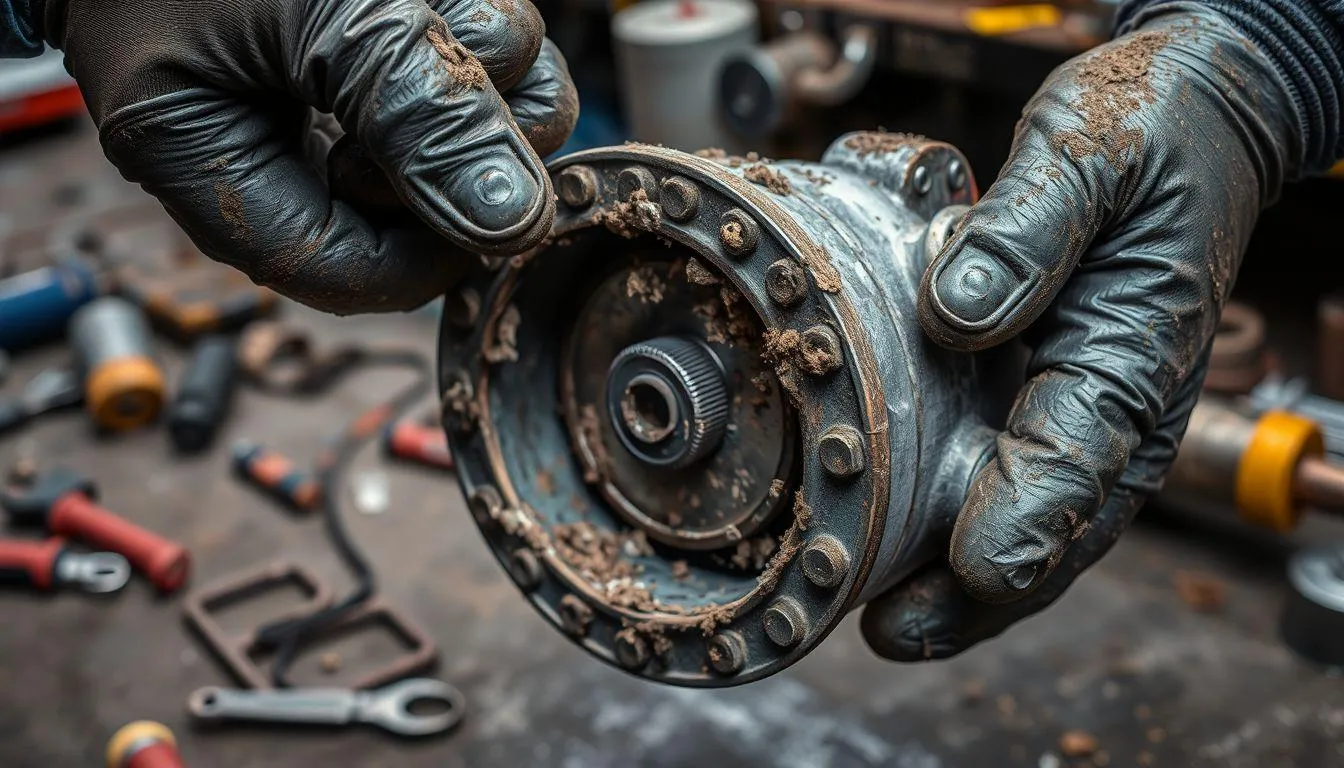 8. Memeriksa dan Membersihkan Check Valve (c) Ilustrasi AI