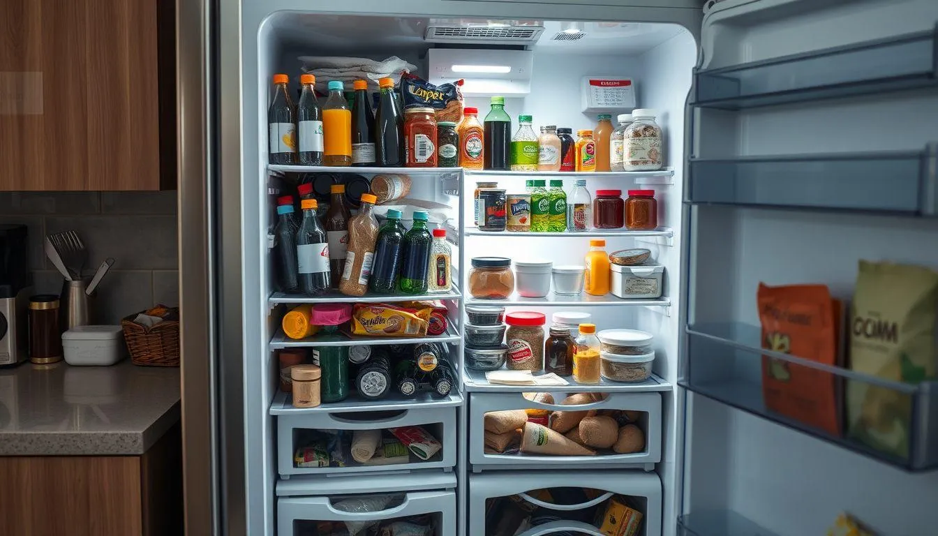 4. Atur Posisi dan Kapasitas Isi Kulkas (c) Ilustrasi AI