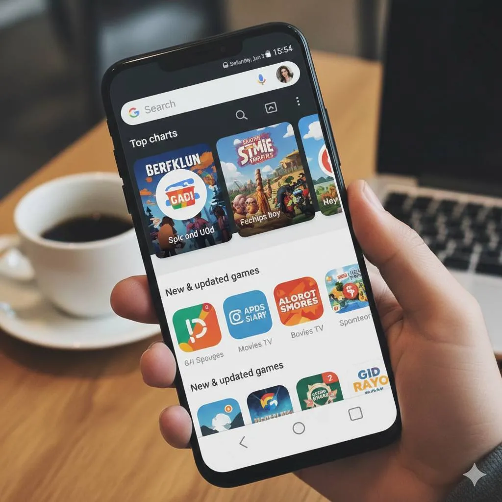 3. Hapus Cache dan Data Google Play Store (c) Ilustrasi AI