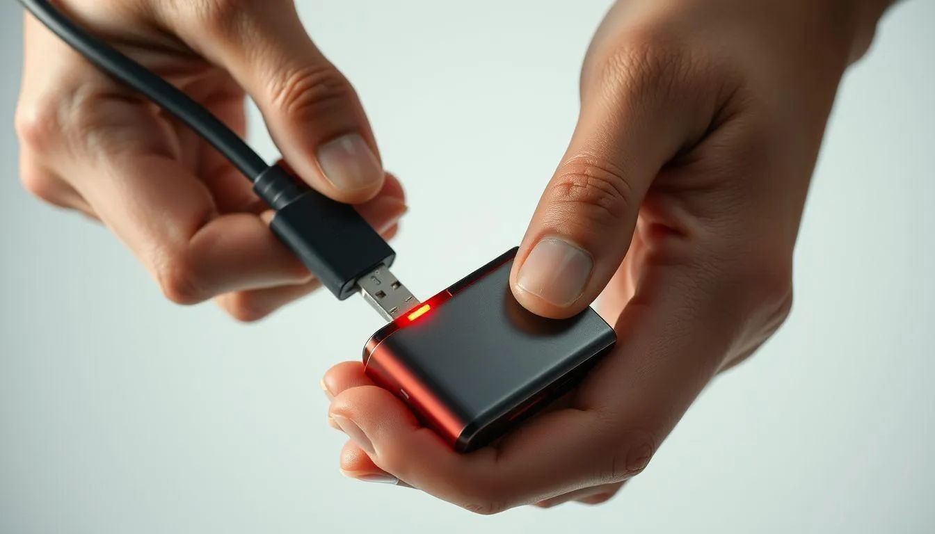 5. Charge Baterai Device hingga Penuh (c) Ilustrasi AI