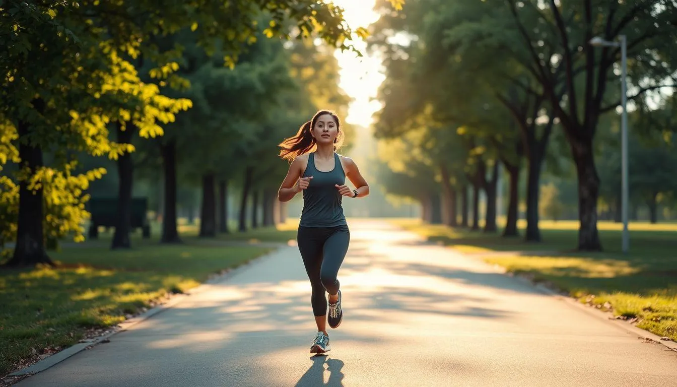 9. Menjalankan Program Olahraga Teratur (c) Ilustrasi AI