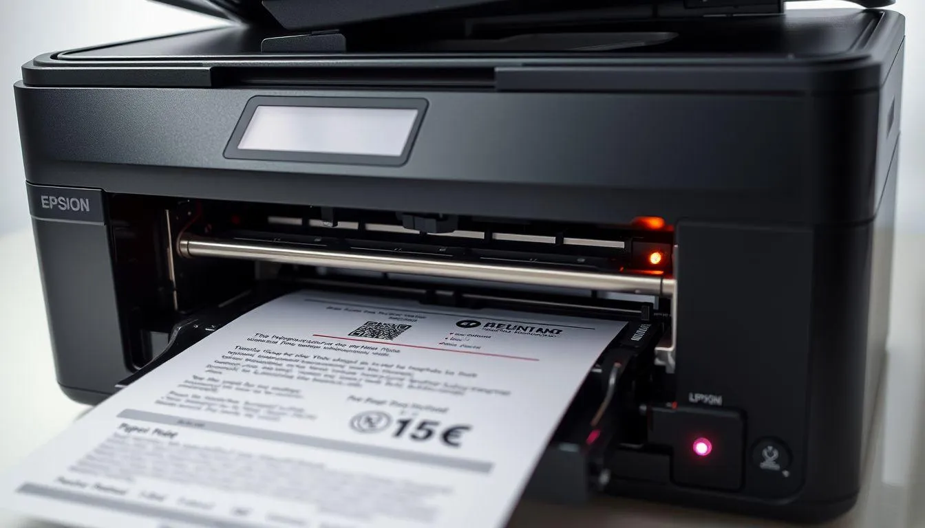 1. Memeriksa dan Mengatasi Kertas Tersangkut (Paper Jam) (c) Ilustrasi AI