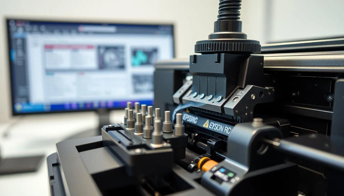 7. Memeriksa dan Membersihkan Print Head (c) Ilustrasi AI