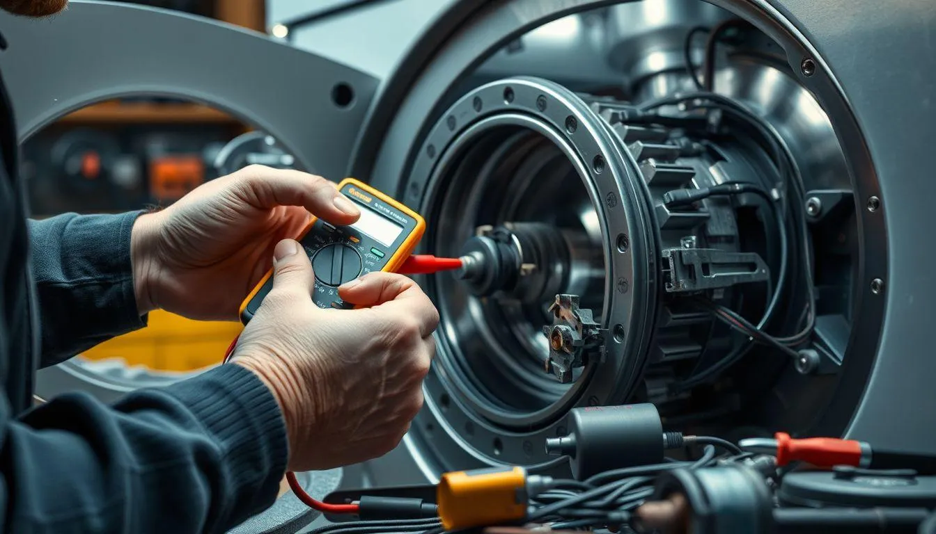 6. Periksa Motor Penggerak Mesin Cuci (c) Ilustrasi AI