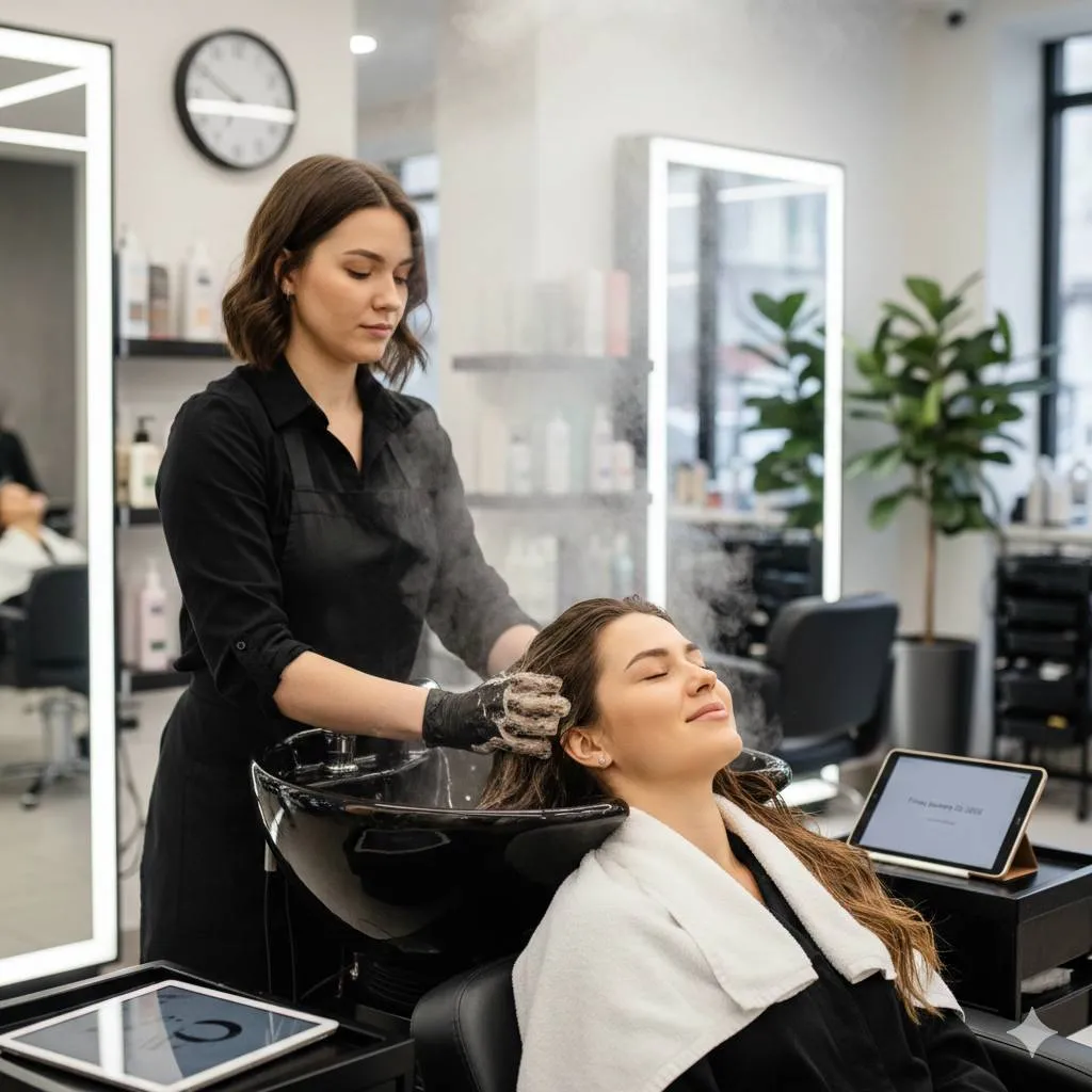 10. Menghindari Ikatan Rambut yang Terlalu Kencang (c) Ilustrasi AI